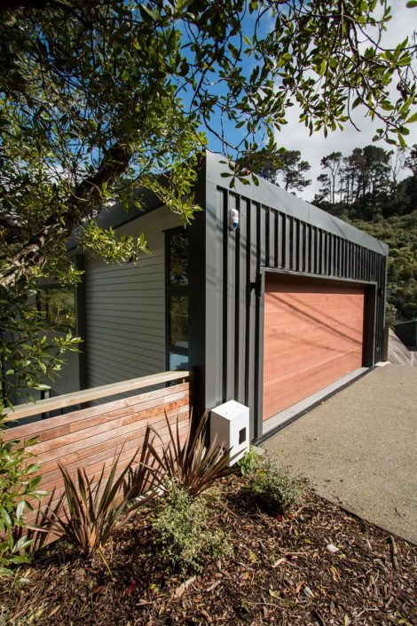 ArchitectureLab Wellington Architects Haitaitai House 1 Garage