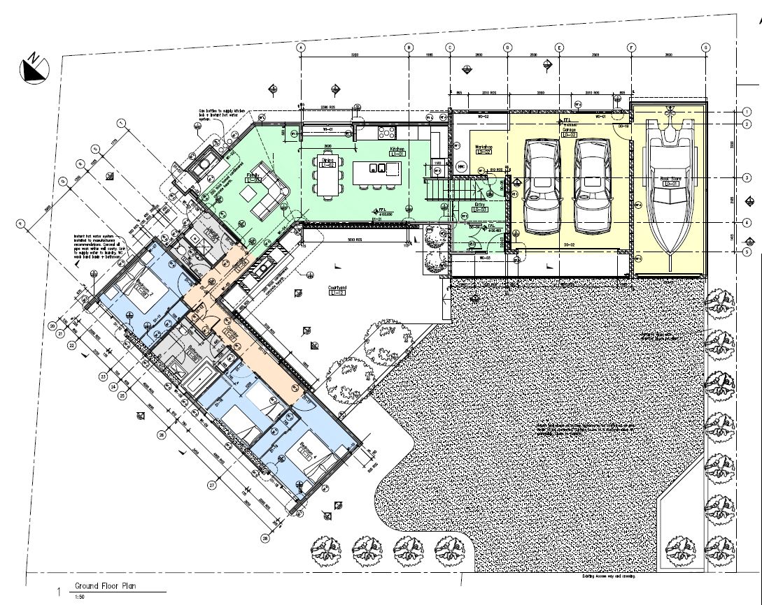 residential architecture floor plan ArchitectureLab Web_TeAnau_4